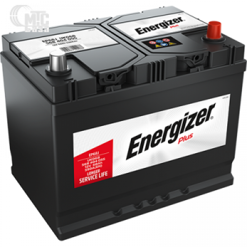 Аккумулятор Energizer Plus [EP68J, 568404055] 6СТ-68 Ач R EN550 А 271x175x220мм